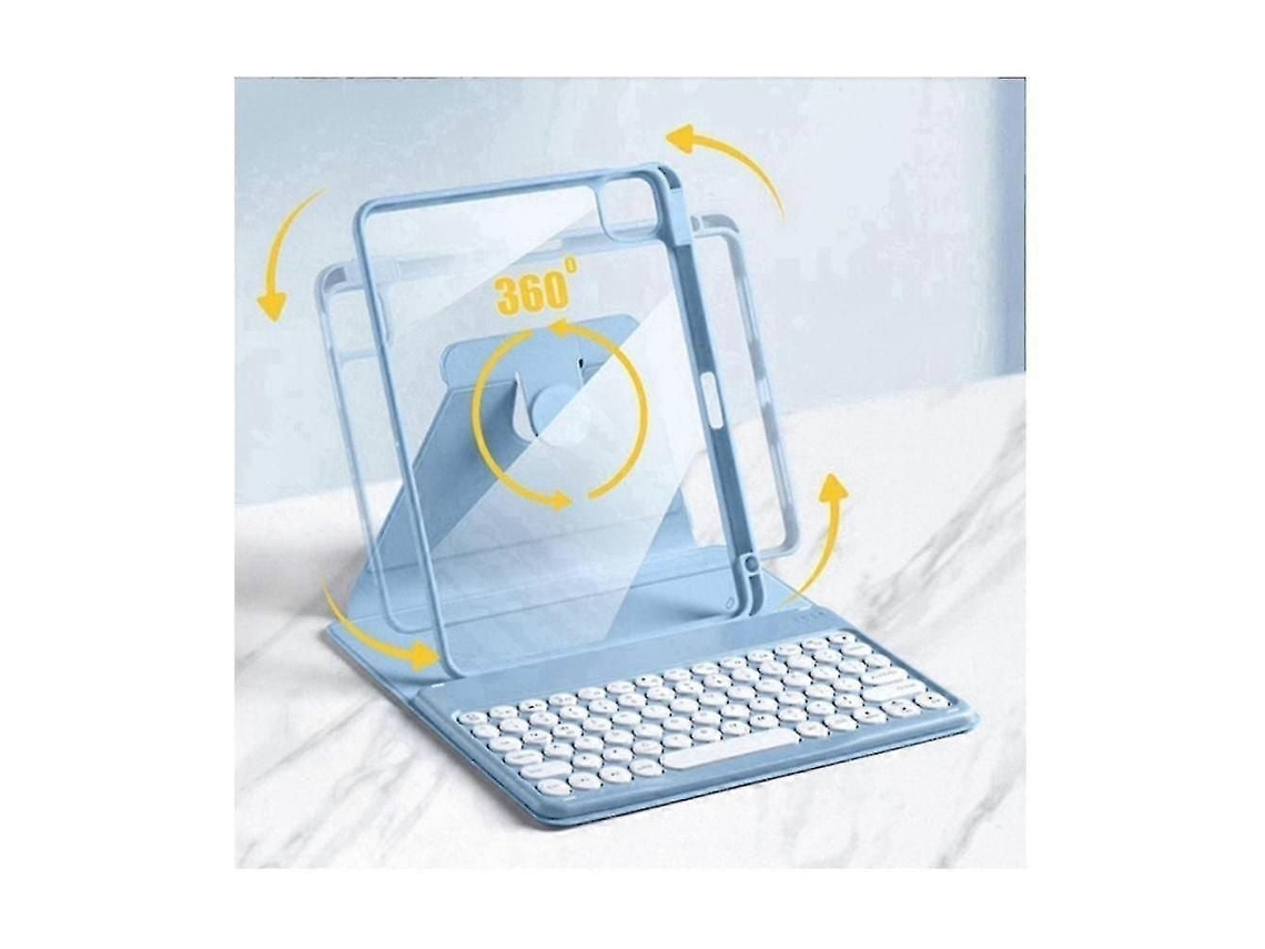Teclado Dobrável Bluetooth TAISHENGDA, compatível com iPad, iPhone, Android, Windows