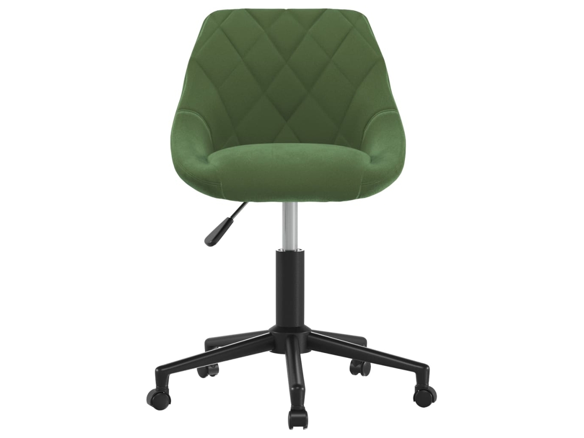Cadeira de Jantar Giratória Veludo Verde escuro MAISON EXCLUSIVE