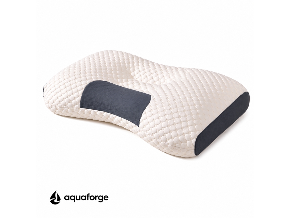 Almofada Cervical Ergonómica Espuma Viscoelástica Respirável