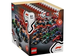Caixa De 36 Minifiguras 71049 Carros F1 Para Colecionar Lego