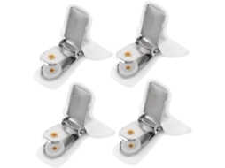 Favomoto Conjunto De 4-prendedores Acolchoados Para Edredons E Lençóis, Antiderrapantes, Resistentes, Seguros Contra