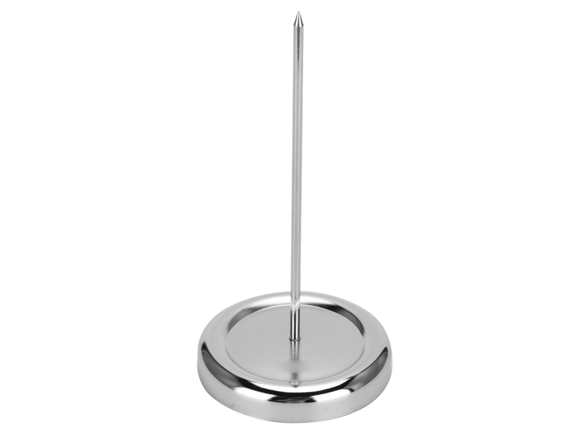 Tenedor De Acero Inoxidable Para Notas Fiscais, Portanotas, Varilla Reta Para Recibos, Papel, Cheque, Nota Fiscal
