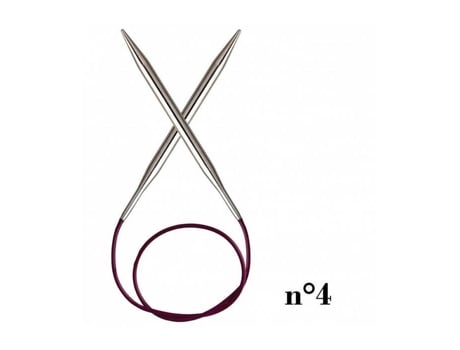 Ginger Agulhas Circulares 80 Cm 3 Mm Knit Pro