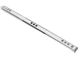 2 Peças De Corrediças Para Gavetas, Armários E Móveis Com Sistema De Abertura Por Pressão Extensão 24, 6x 1, 7x 1cm