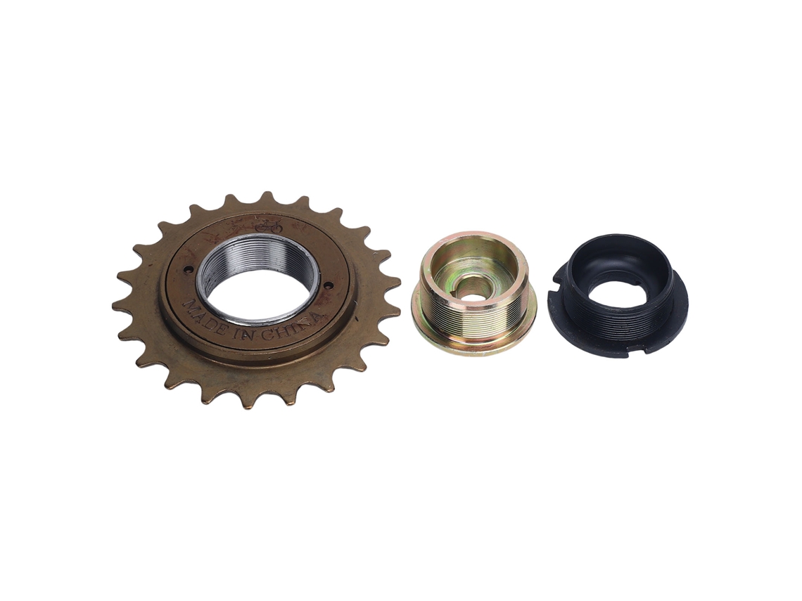 Adaptador Rebe-Conjunto de roda livre em aço para bicicleta, conector de roda livre de 22 dentes, acionamento direito para modificação de triciclo elétrico e motocicleta.