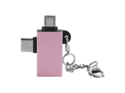 Cabo Adaptador Otg EOOCOO (interface Usb3.0, Conversão Um para dois)