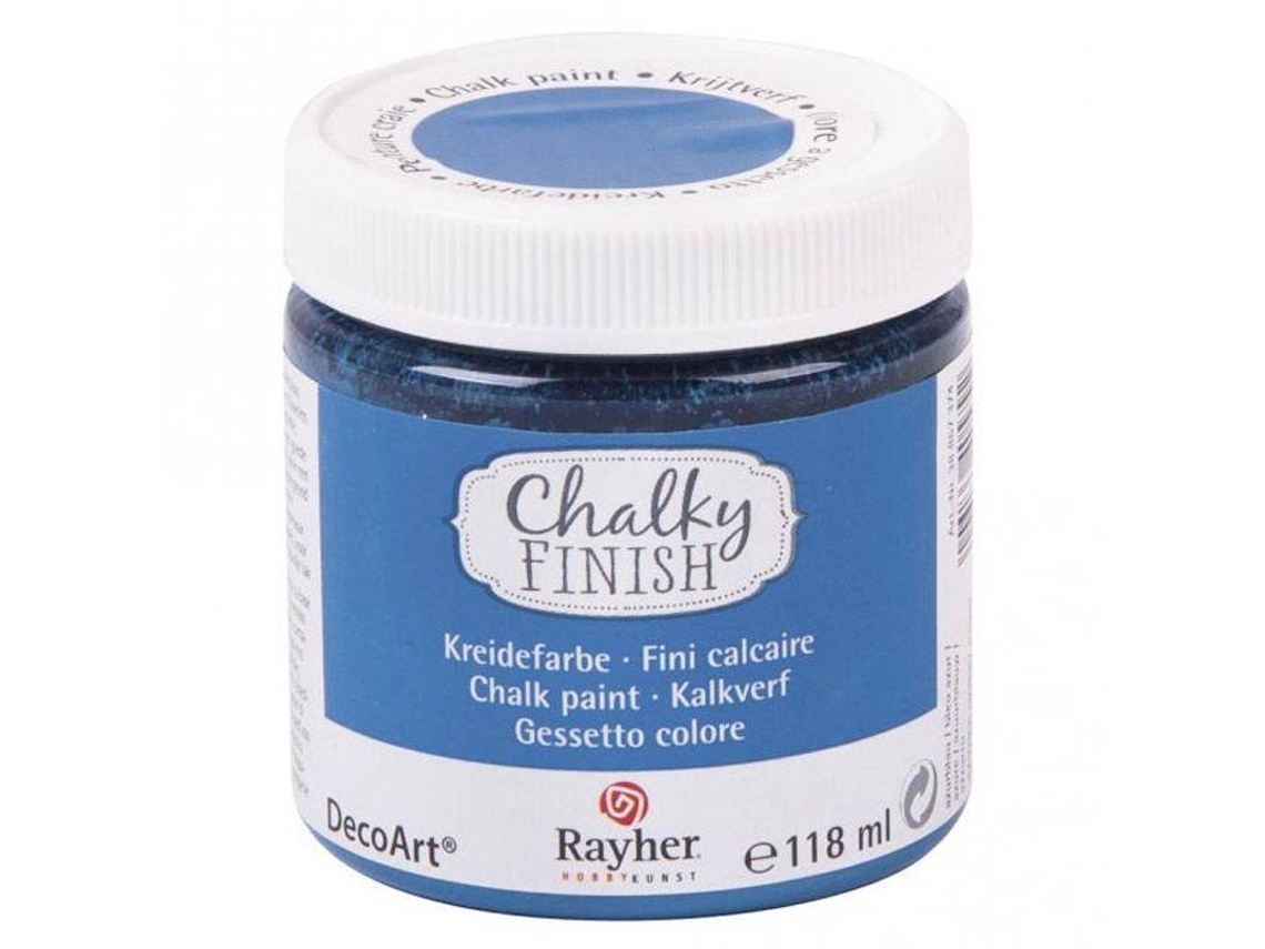 Chalky Finish Chalk Paint 118Ml Azul Azure Rayher