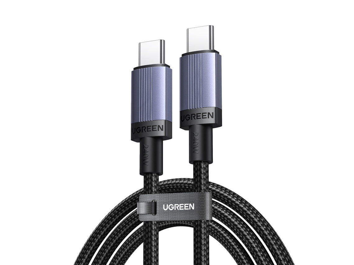 Kabel Przewód Usb c Pd 240w 0.5m Czarny UGREEN