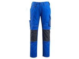 Calças Grandes Com Bolsos Para Joelheiras Unique 12679 Azul 54 / 30 MASCOT