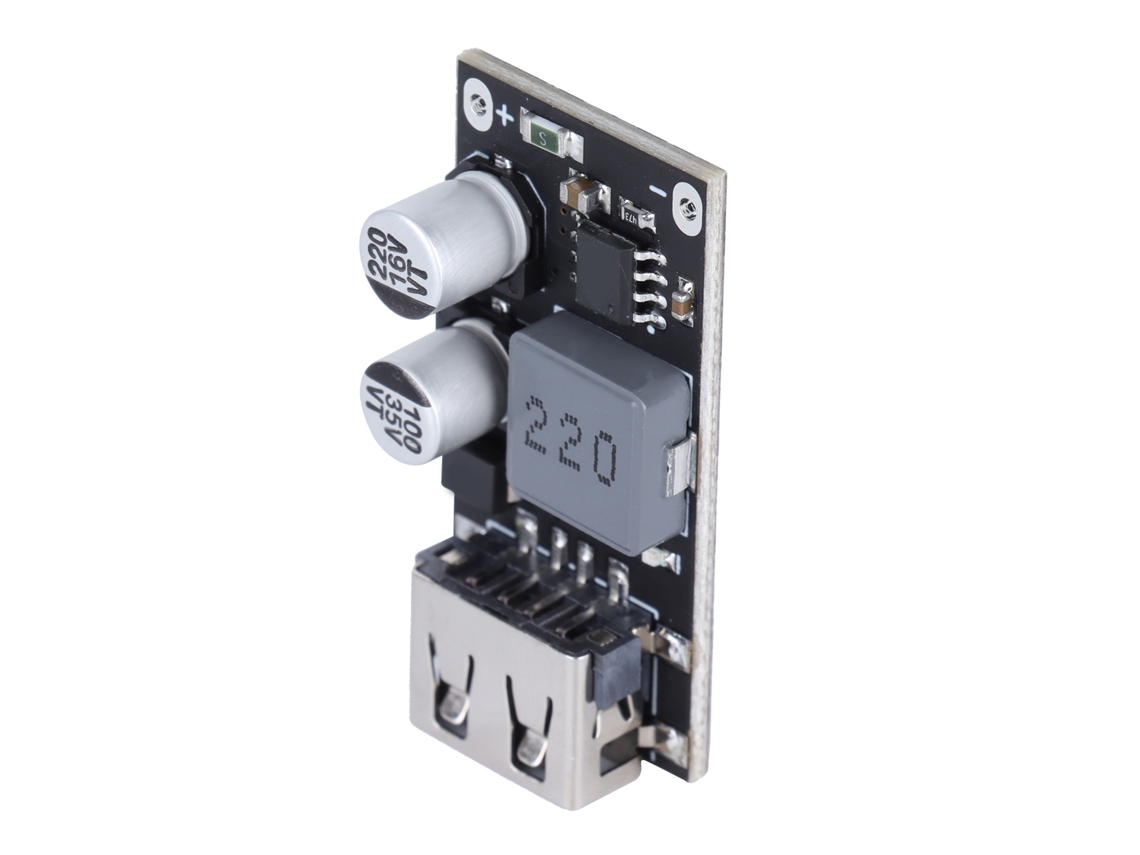 Módulo Conversor Buck Dc Carregamento Rápido Usb