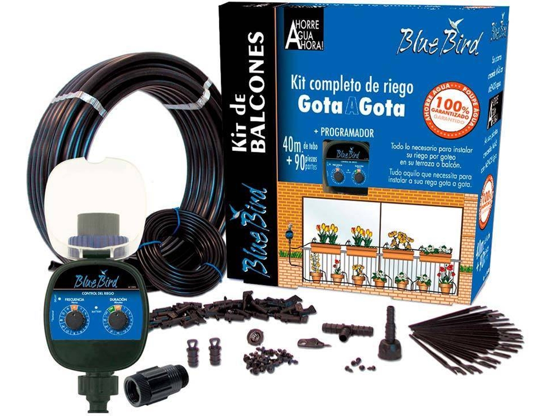 Kit de Rega Por Goteio com Programador BLUE BIRD