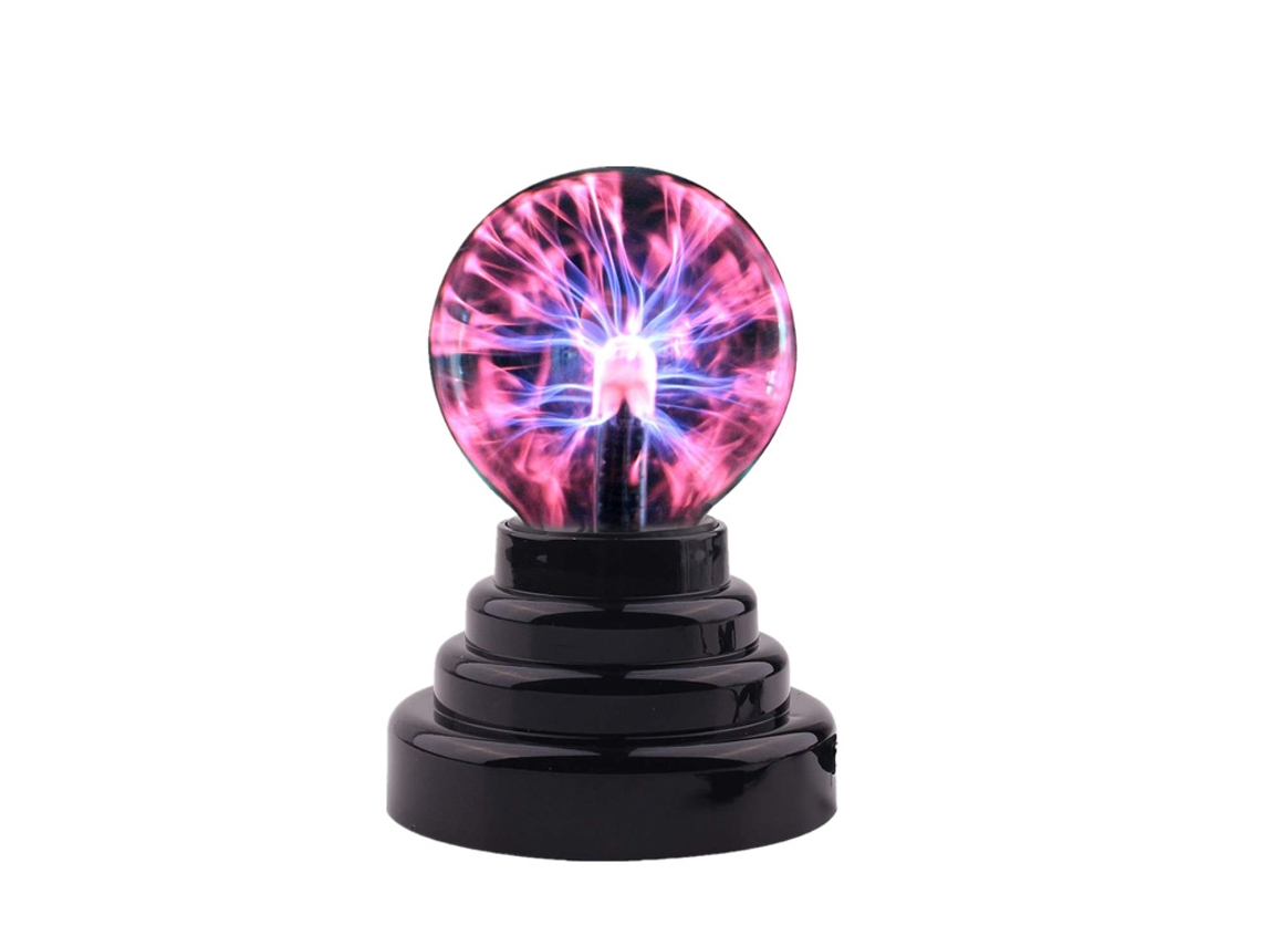 Luz Noturna de Esfera Íons Eletrostática Usb Mágica 3 Polegadas BRILVIBERA