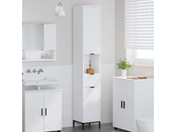 Vidaxl Armário De Banheiro Branco 31,5 X 33 X 190 Cm