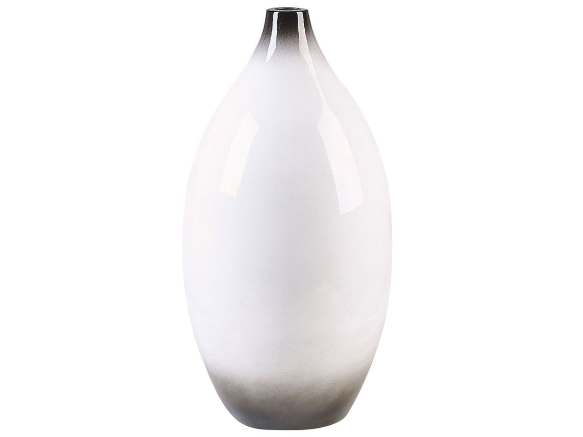 Jarra Decorativa Baeza 46 Cm Cerâmica Branco