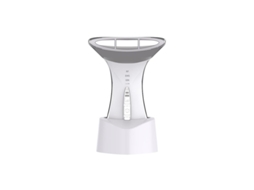Ferramenta Para Pescoço E Rosto Com Led De 5 Cores Para Cuidados Com A Pele Bestvite (branco E Prata)