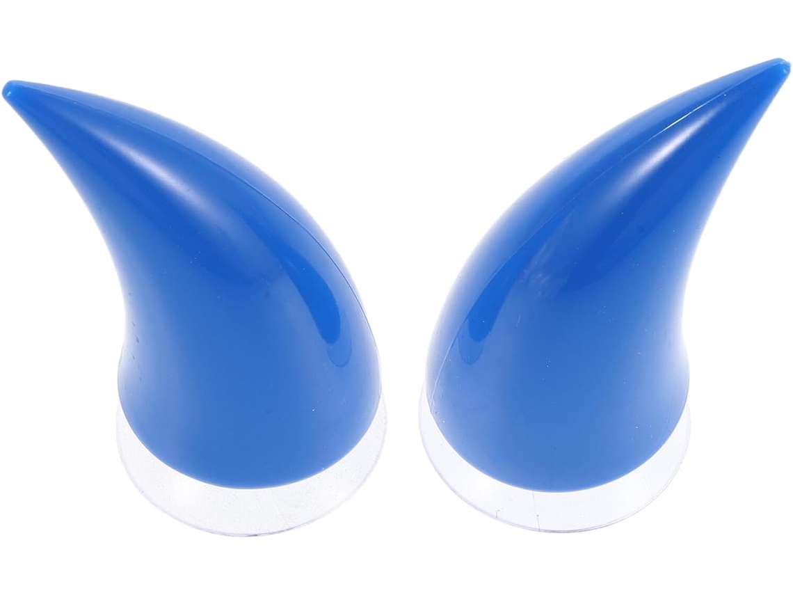 2 Peças De Chifres De Diabo Para Capacete De Motocicleta, Acessório Decorativo Para Scooter E Modelismo.