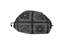 Mochila de Compras Lm, Elegante, Dobrável, Reutilizável, Ecológica, Ideal para Compras e Viagens. Preta. Kgz GOKOCO