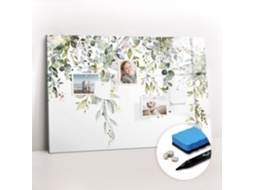 Quadro De Vidro Magnético Natureza Em Flor Para A Sala De Estar Espelharte (90x60 Cm)