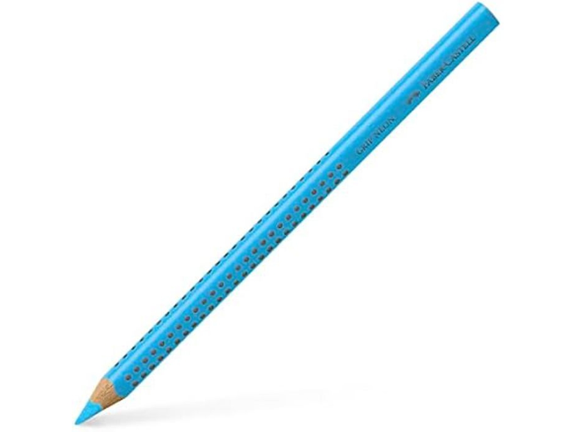 Iluminador FABER-CASTELL Cf12 Textliner Dry Blue Caneta de Ponta Média