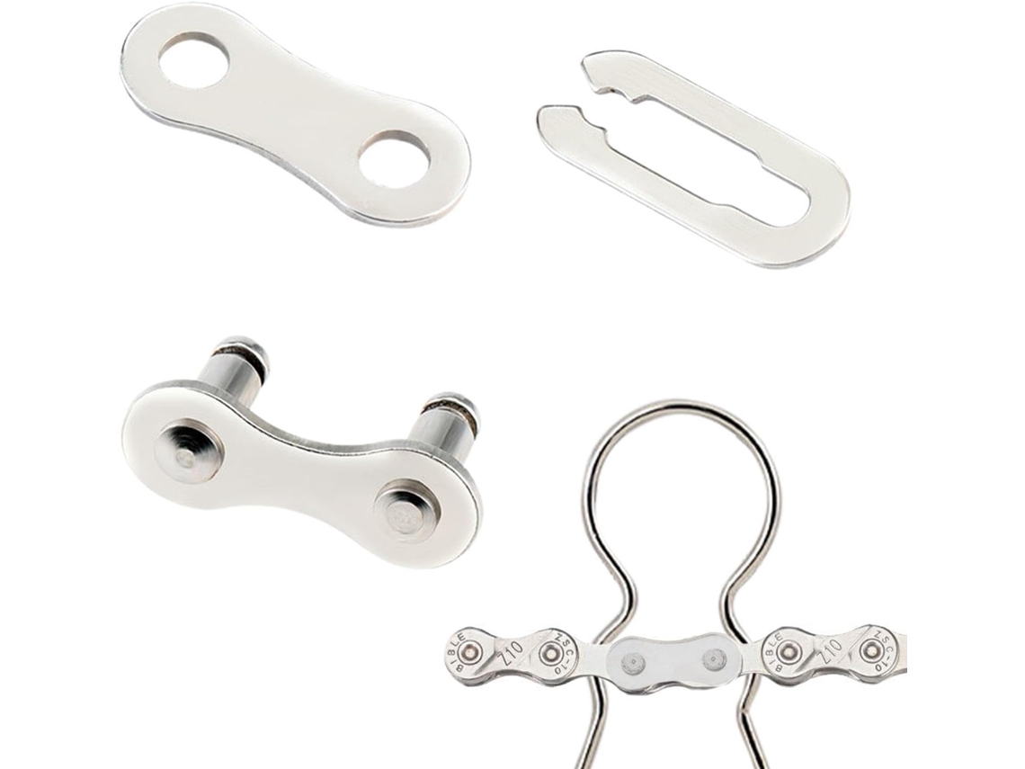 Corrente De Bicicleta Perdida: Conector De Corrente Reutilizável De 1 Cm, Conectores De Aço