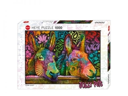 Puzzle 1000 peças Jolly Pets Donkey Love (Idade minima recomendada: 14 anos)