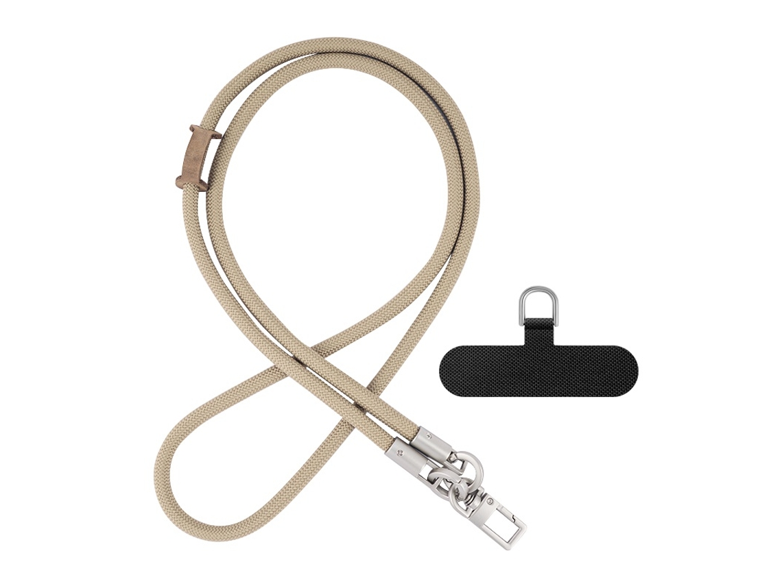 Lurelia Cordão Para Telemóvel Ajustável Anti-perda Transversal 7mm 120 Cm