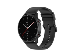 Bracelete Silicone Com Fivela CapaSmart Para Amazfit Bip 3 - Preto