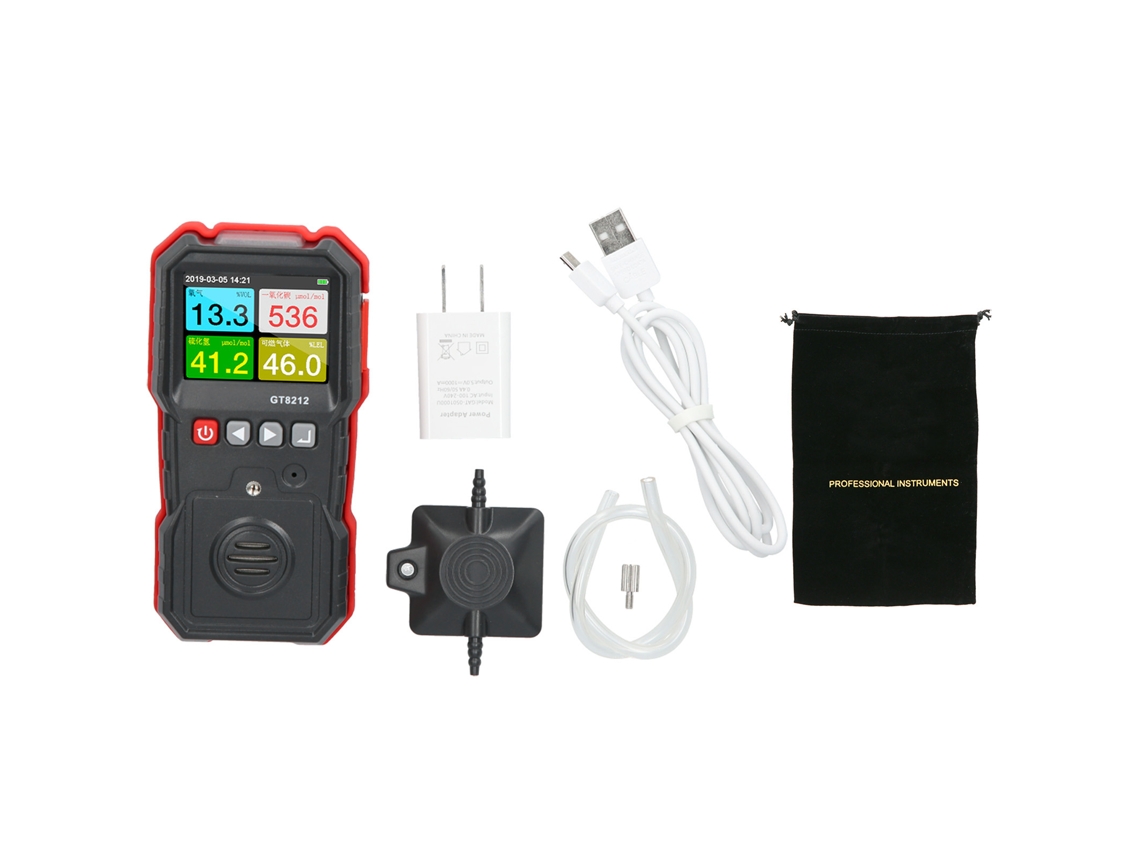 Laxiscreed Detector De Monóxido De Carbono Com Ficha Universal Eua, Marca Autorizada