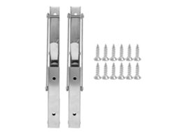Suporte de parede dobrável triangular em aço inox, resistente, 2 peças CHABERLU