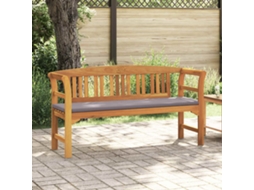 Vidaxl Banco De Rosa Natural 157 X 46 X 82,5 Cm