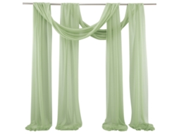 Cortinas De Tule Para Arco Decorativo E Fotografia De Festa