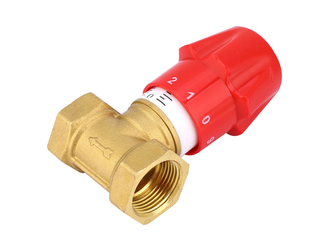 Válvula De Controlo De Fluxo Brass Laxiscreed Com Ajuste Manual E Fecho Bidireccional