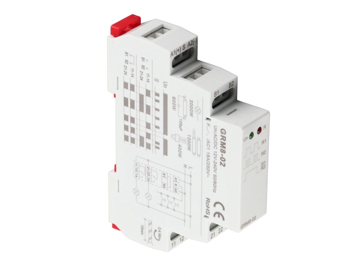 Relé De Pulso Eletrónico Laxiscreed Com Funções De Travamento E Memória