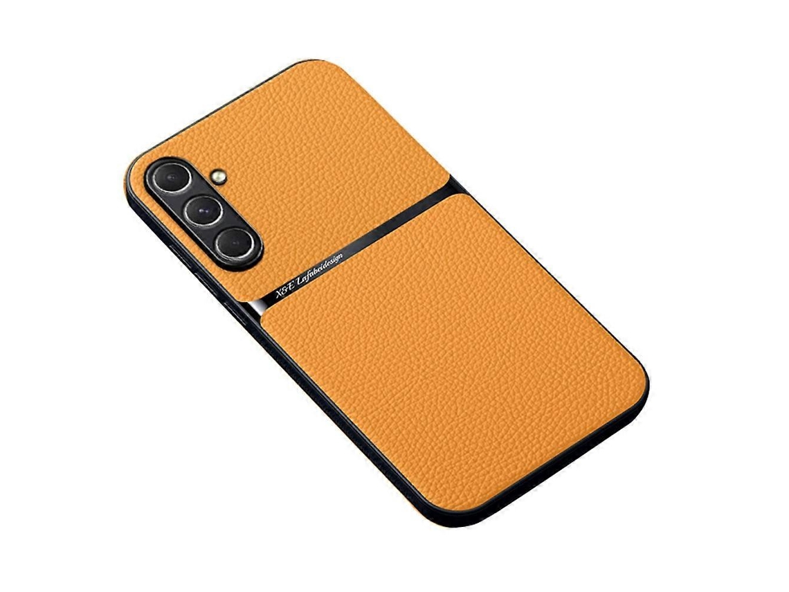 Capa Para Samsung Galaxy A36 5g Compatível Com Magsafe Slim Tpu Macio Capa De Couro Pu