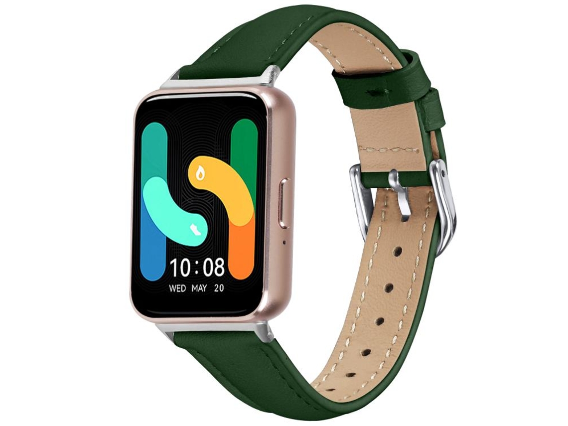 Pulseira Para Samsung Galaxy Fit 3 Slim - Couro Genuíno