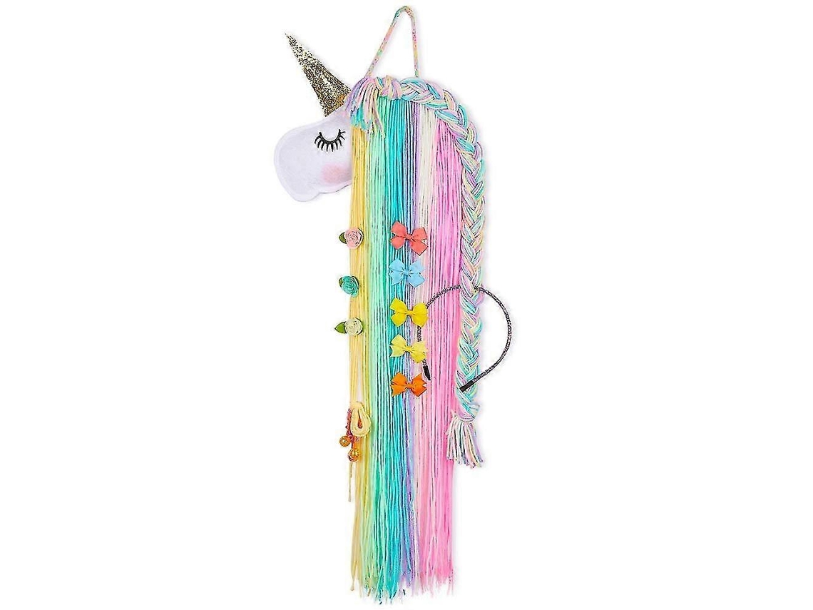 Porta Presilhas De Cabelo Em Formato De Unicórnio Para Guardar Joias De Cabelo Em Casa, 75 X 25 Cm Hengjian