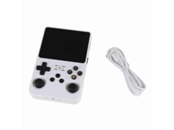 Console De Jogos Portátil Retrô Com Tela Ips Hd De 3,5 Polegadas Para Sistema Linux, Branco, 64 Gb. Nostalgia88 (640x480)