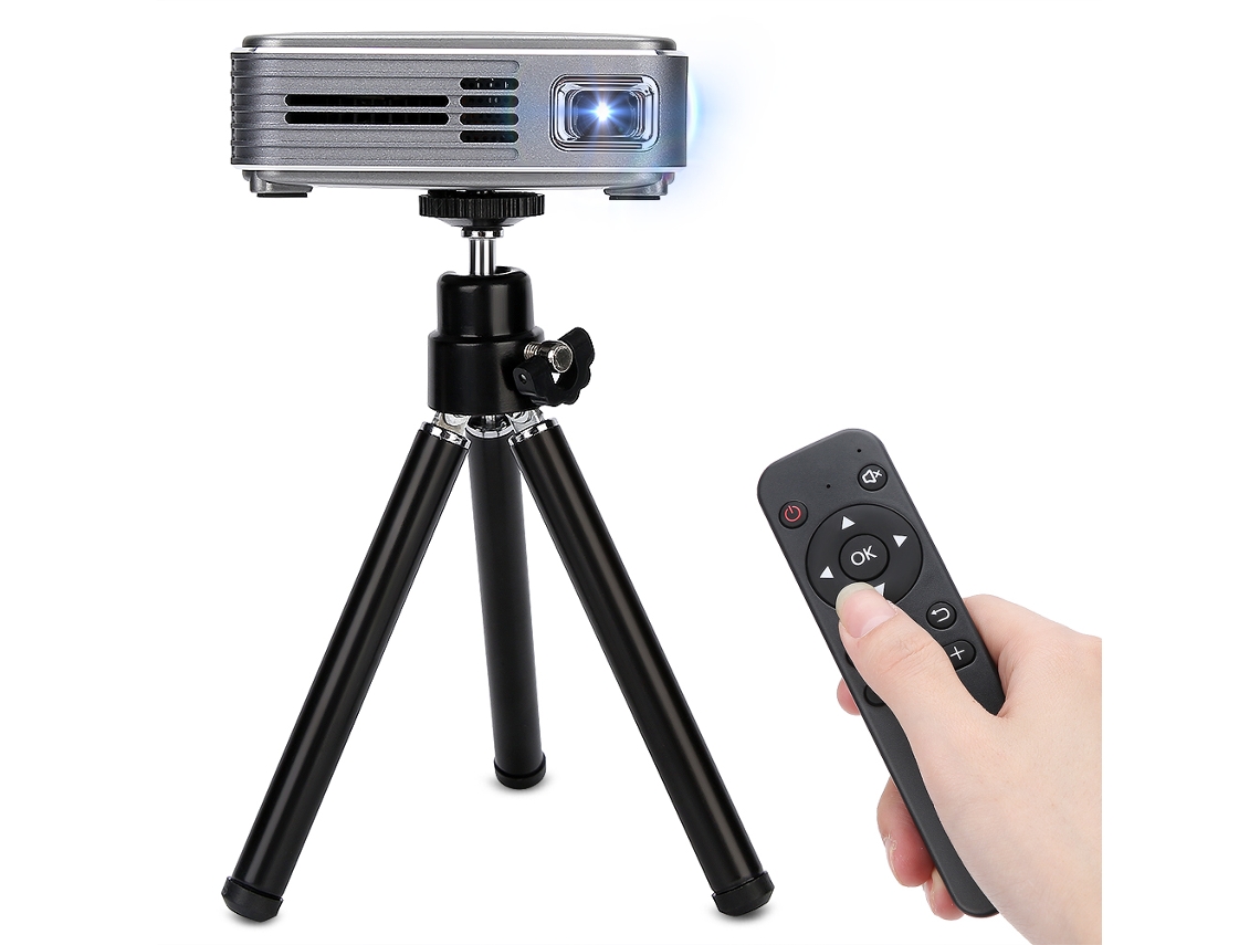 Projetor De Bolso Com Decodificação 4k E Reprodutor De Vídeo