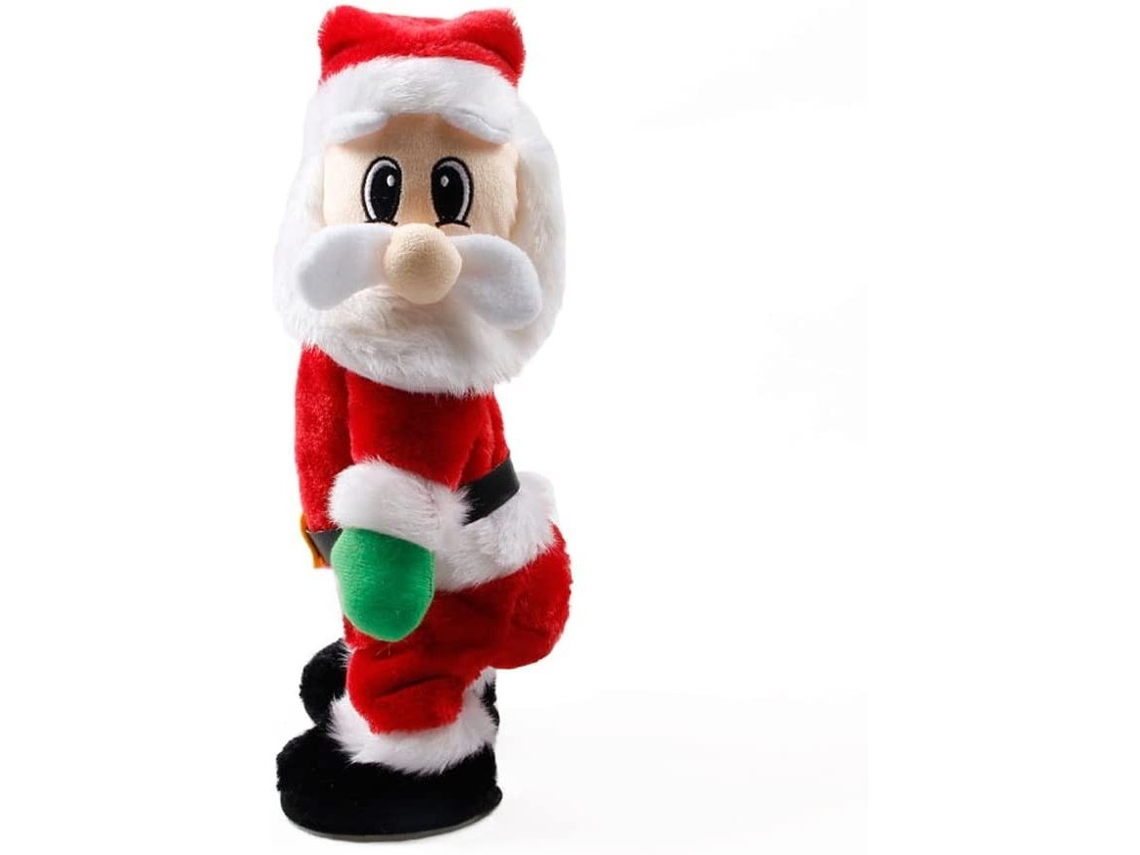 Brinquedo De Papai Noel Dançante, Papai Noel De Pelúcia Bluetooth Twerking Com Ações Divertidas, Decorações De Natal Ideais Para Casa E Festa, Brinque