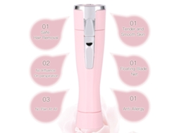 Depiladora Elétrica Para Mulher Mini Depilador Sem Dor Para Bikini Axilas Braços Pernas Afeitadora Corporal