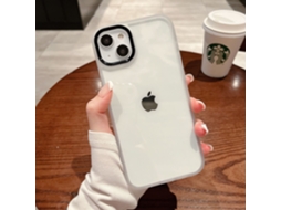 Capa Transparente Laranja Rígida Dourada Para Iphone 17 Air Com Proteção Contra Quedas E Anel De Lente Metálico Para Maior Resistência.