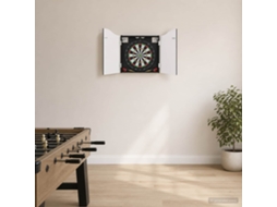 Vidaxl Armário Para Dartboard Preto 56 X 12 X 63 Cm