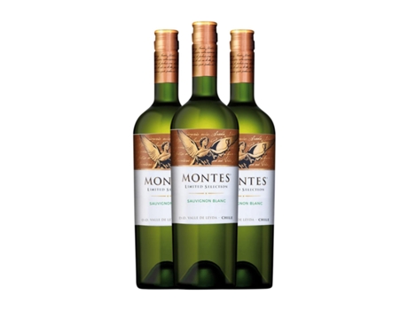 Vinho branco MONTES Limited Selection Sauvignon Branca Valle de Leyda (0.75 L - 3 Unidades)