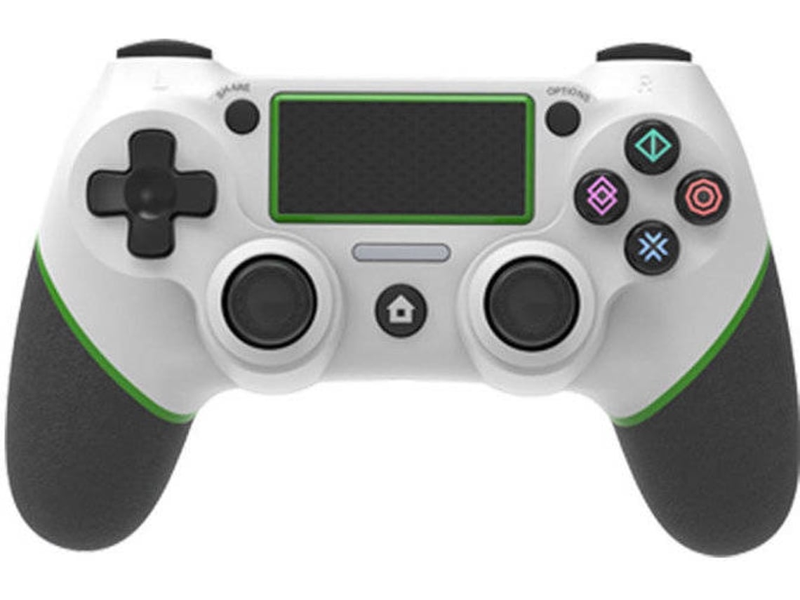 Dual-Shock 4 Gamepad Compatível com Playstation 4 Pro Touch Panel Joypad com Dual Vibration Game Remote Control Joystickbranco Verde