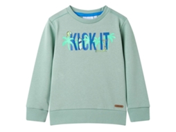 Sweatshirt Para Criança Cor Caqui-claro 116