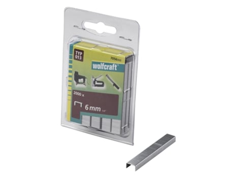 2000 Agrafos de Dorso Largo WOLFCRAFT 7056000