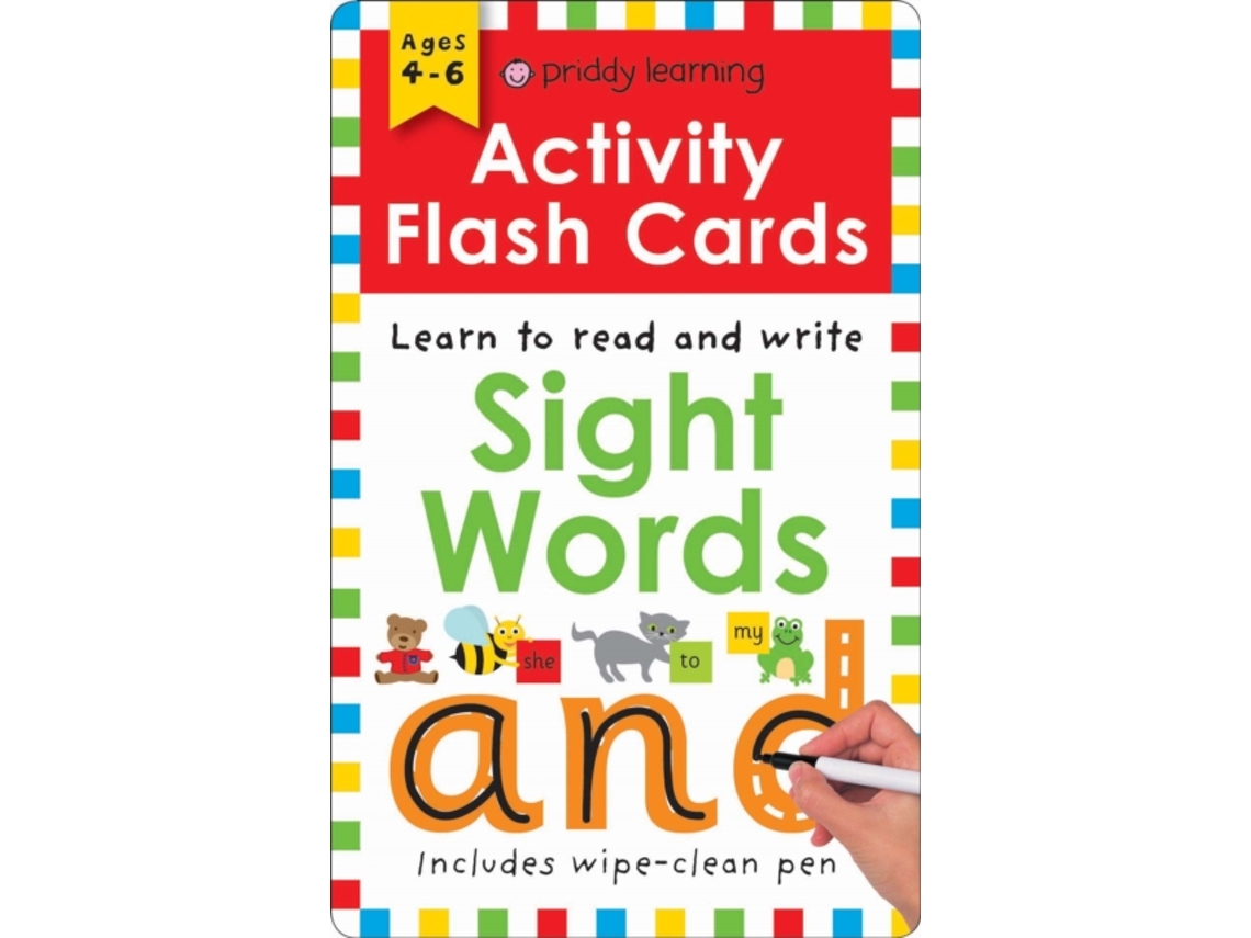 Livro Activity Flash Cards Sight Words de Roger Priddy (Inglês)