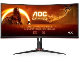Monitor Curvo AOC CU34G2XP/BK (34'' - QHD - Led VA)