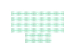 10pcs Espirais de Encadernação Plástica 19mm 30 Anéis Compatível com Papel A4 B5 A5 Capacidade 150 Folhas Verde
