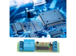 Módulo De Rele 3pcs Com Chip Cd4013, 1 Canal No Nc, Comutador De Polo Simples Duplo E Isolação Por Optoacoplador, 5vdc